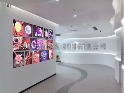 人造石墻面連廊