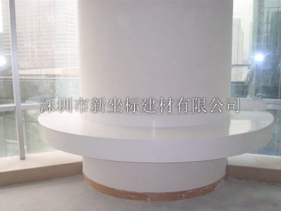 人造石弧形柱子