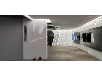 杜邦可麗耐人造石背景墻熱彎成型