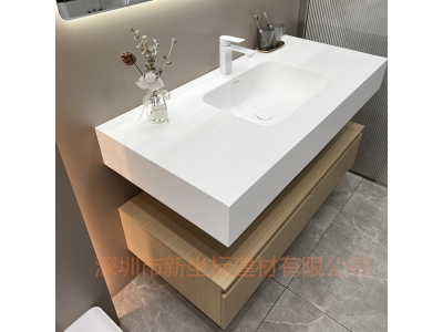 杜邦可麗耐人造石洗手臺(tái)一體盆